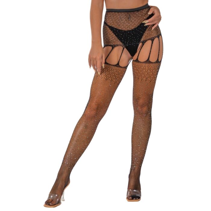 Suspenderpitsarit Lace by LJ kimalteilla Suspenderpitsarit Lace by LJ kimalteilla
