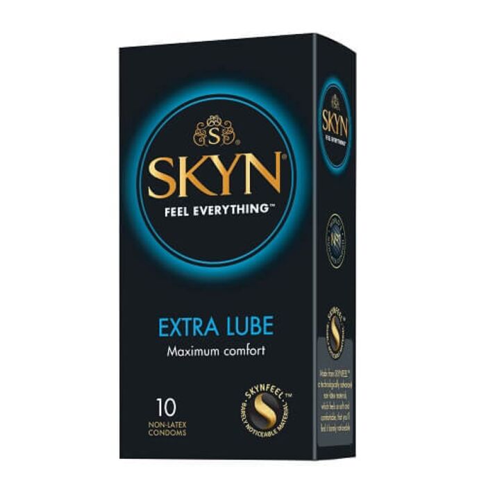 Kondomi Mates SKYN Extra Lubricated 10-pack Kondomi Mates SKYN Extra Lubricated 10-pack