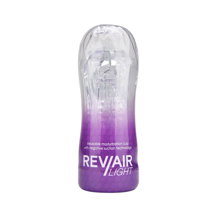 Masturbaattori REV Rev-Air Light - Kolme eri pleasure-kammiota Masturbaattori REV Rev-Air Light - Kolme eri pleasure-kammiota