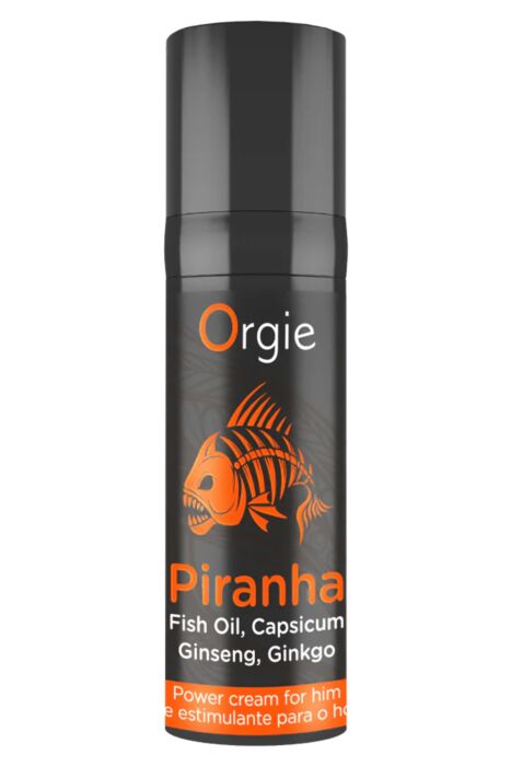 Piranha Power Cream - nopea voide miehille Piranha Power Cream - nopea voide miehille
