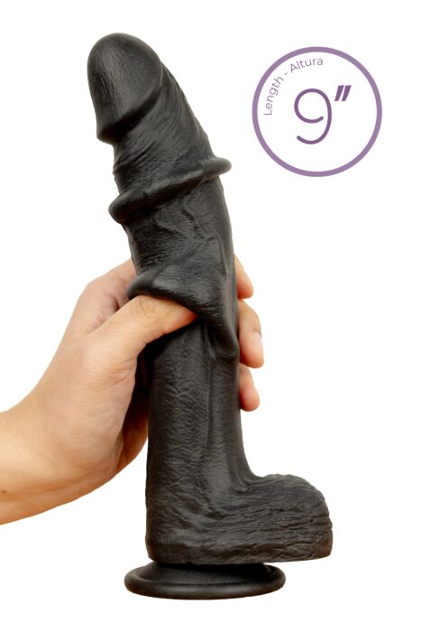 Dildo S Pleasures Realistic David 9" - Hiperrealistinen muotoilu Dildo S Pleasures Realistic David 9" - Hiperrealistinen muotoilu