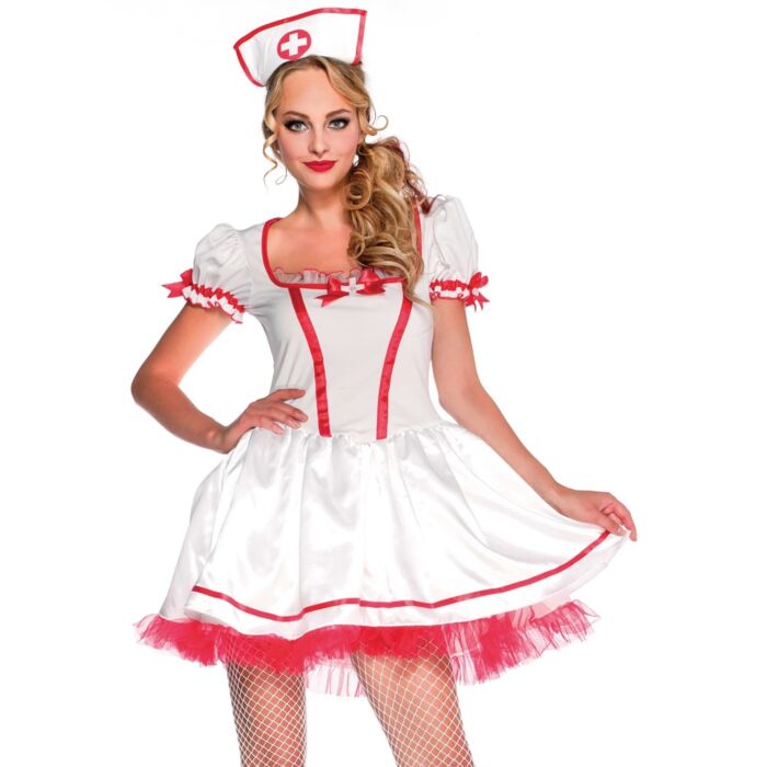 Asu Leg Avenue Naughty Nurse 2-osainen Asu Leg Avenue Naughty Nurse 2-osainen