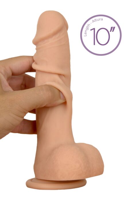 Dildo S Pleasures Realistic RICARDO 10" - Hiperrealistinen muotoilu Dildo S Pleasures Realistic RICARDO 10" - Hiperrealistinen muotoilu