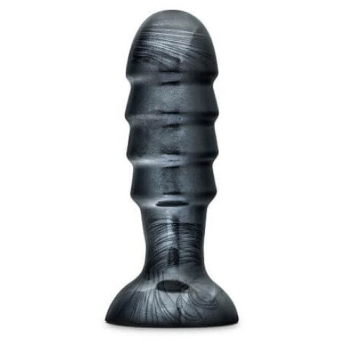 Blush Novelties Jet Bruiser – suuri uurrettu anaalitappi 19 cm
