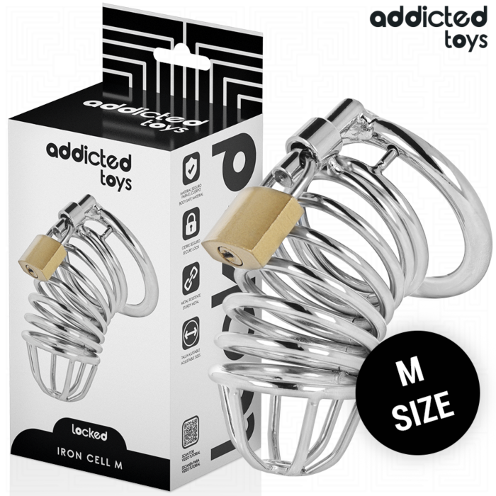 ADDICITED TOYS LOCKED - Rautasolu M-koko