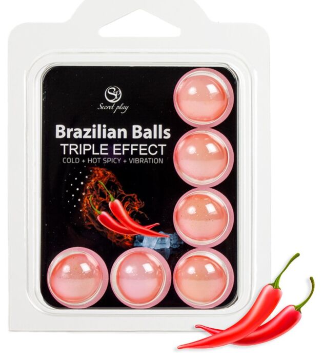 Liukuvoide SECRETPLAY Pallot Brazilian Balls