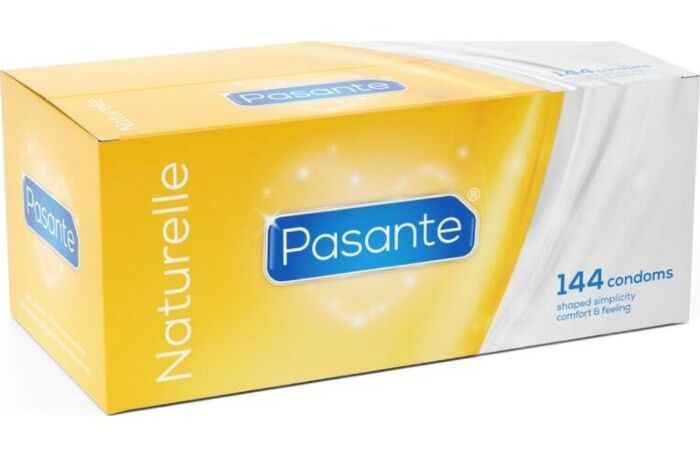 Kondomit Pasante Naturelle 144 kpl, kapeat