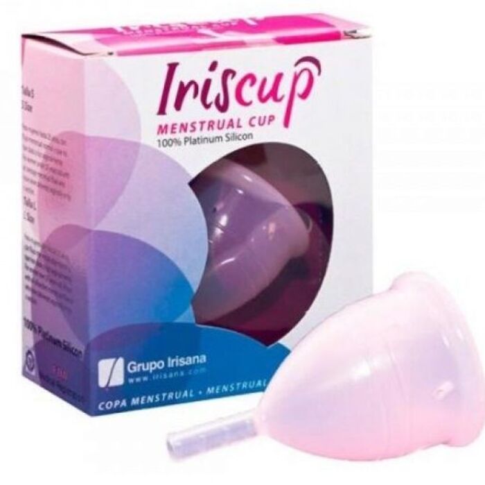 Kuukuppi Iriscup vaaleanpunainen