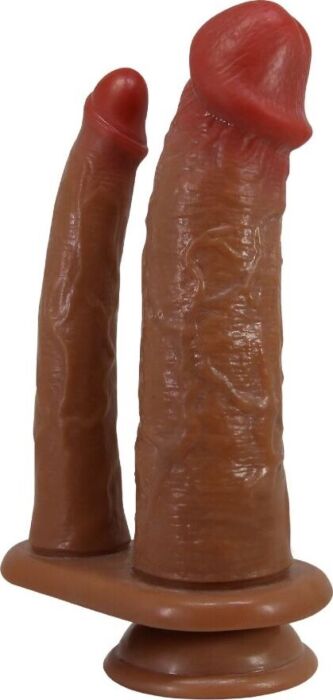 Dildo Doble Pretty Love Goran Realista Natural