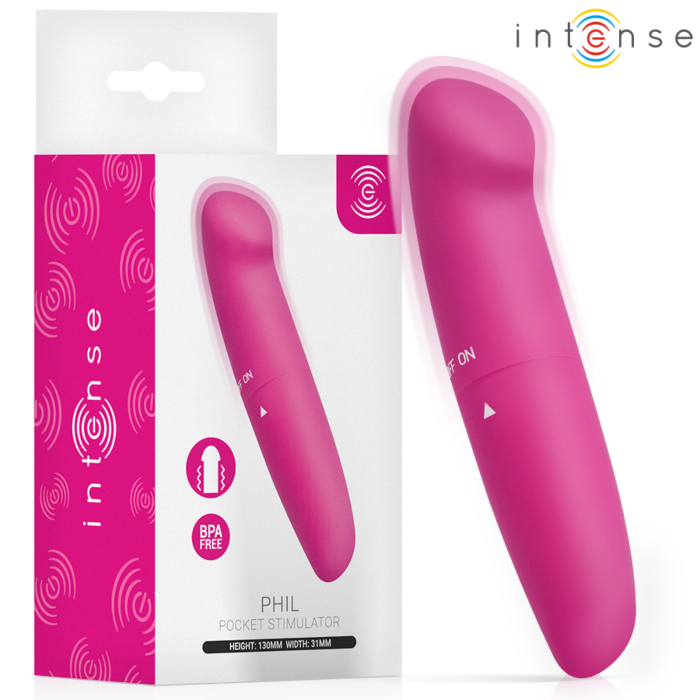 G-pistevibraattori INTENSE FUN TOYS PHIL Pinkki 13 cm