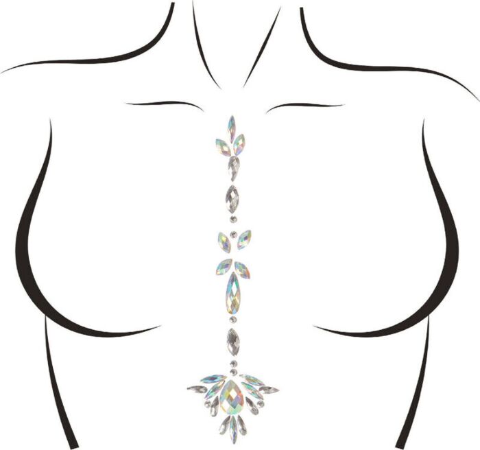 Jade joyas corporales autoadhesivas