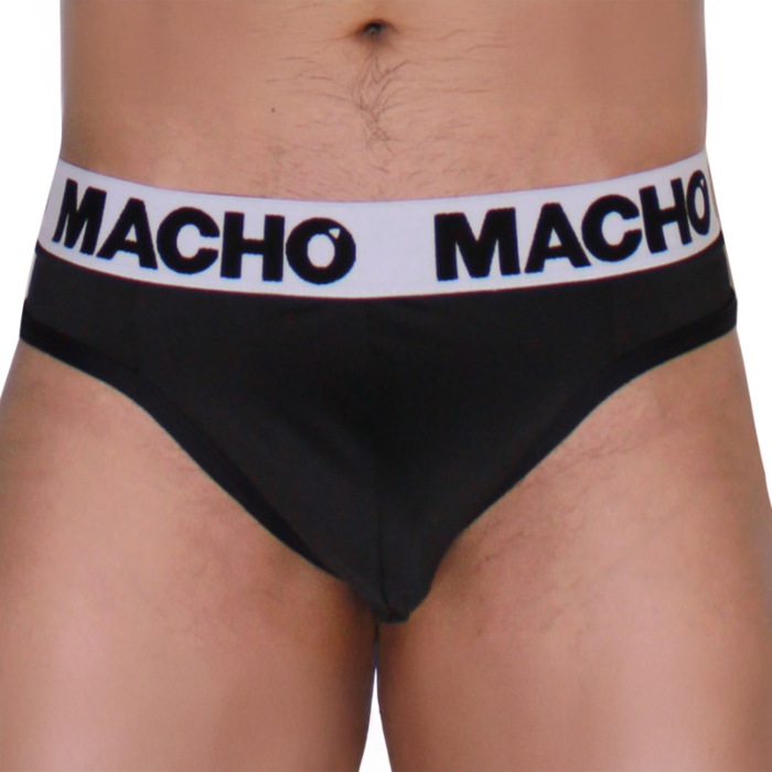 MACHO - MTG002 BLACK/BLACK THONG M MACHO - MTG002 BLACK/BLACK THONG M