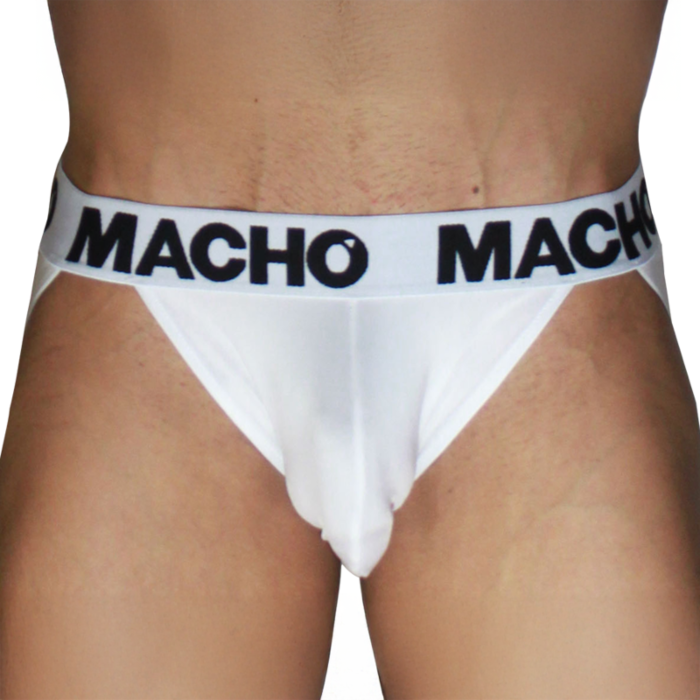 MACHO - MX29BL JOCK WHITE + WHITE XL MACHO - MX29BL JOCK WHITE + WHITE XL