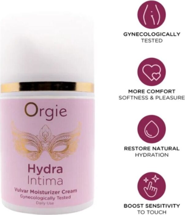 Vulvan kosteusvoide ORGIE HYDRA INTIMA DAILY 50 ml