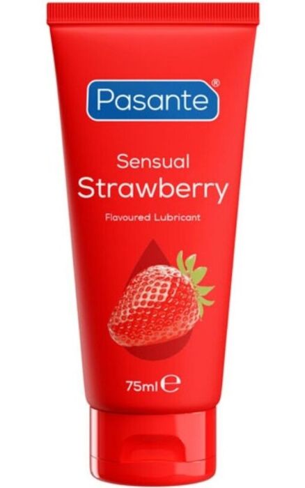 PASANTE SENSUAL STRAWBERRY mansikanmakuinen vesipohjainen liukuvoide