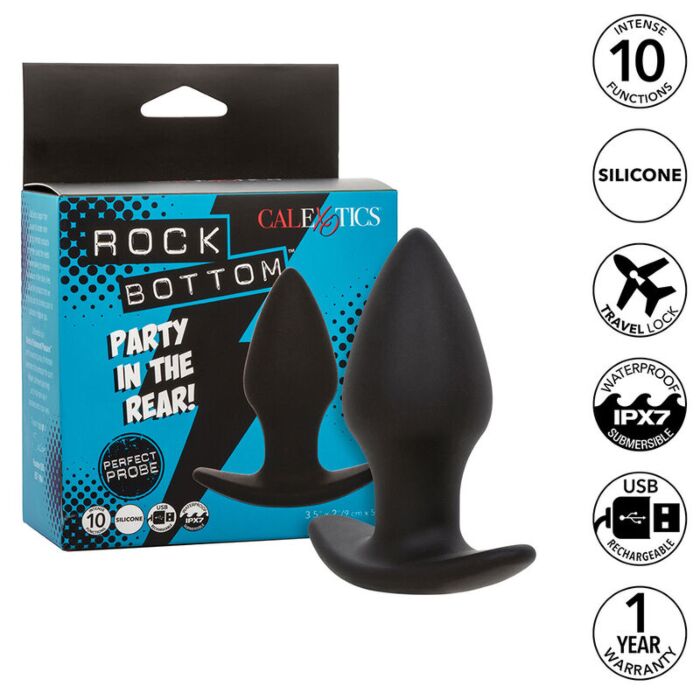 Anaalipistoke CALEXOTICS Rock Bottom 10 Värinätoimintoa