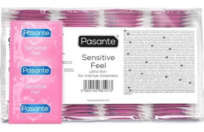 Kondomi Pasante Sensitive 144 kpl - Ultra-ohut