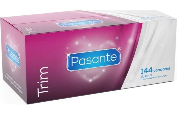 Kondomi Pasante Trim 144 kpl Mukautuva ja Tuntuvampi