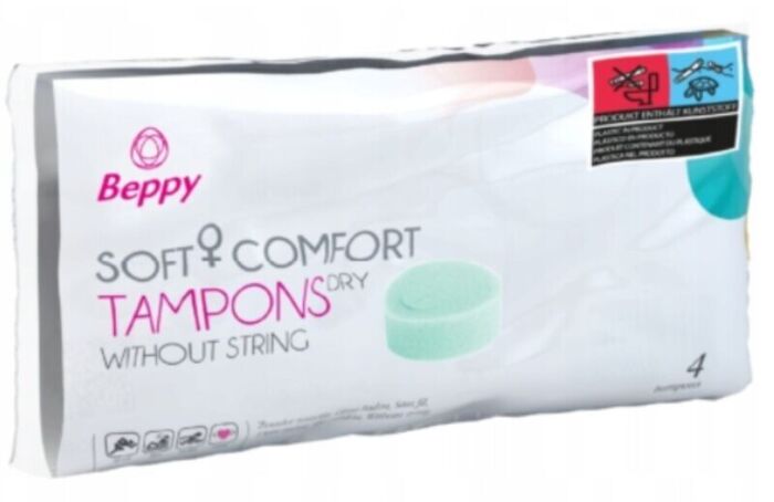 Tamponit BEPPY Klassiset ilman narua 4 kpl