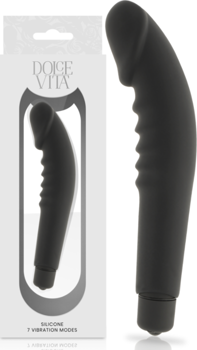 Vibrador Realista Negro Placer Dolce