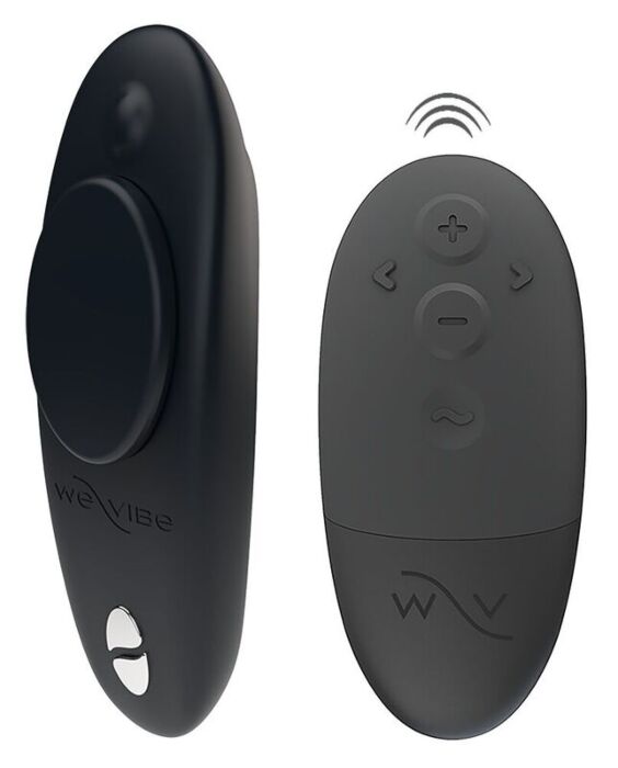 WE-VIBE MOXIE+ musta puettava klitoriivibraattori