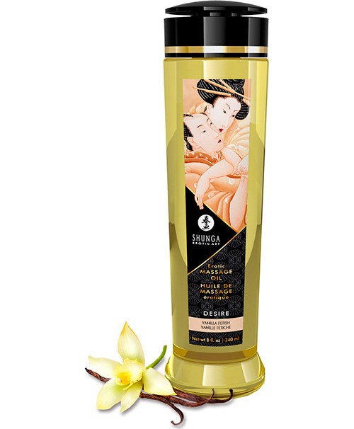 Hierontaöljy Shunga Vainilla 240 ml