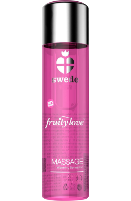 Hierontaöljy Swede Fruity Love lämpimällä vaikutuksella