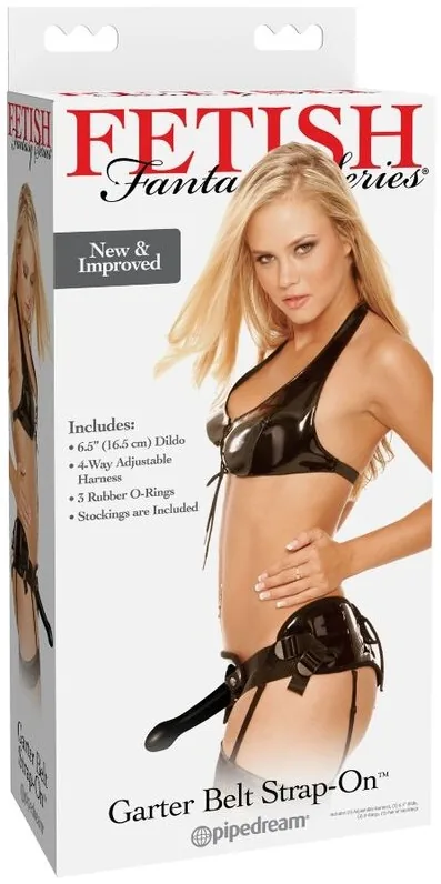 Fetish Fantasy Garter Belt Strap-On -laatikko