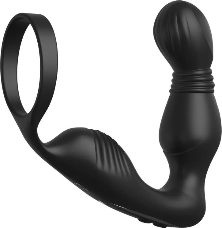 Ass-Gasm Pro P-Spot Milker -eturauhashieroja renkaineen